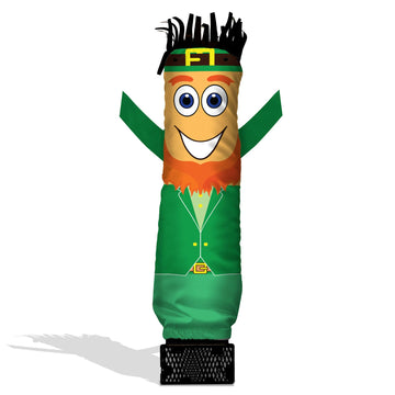 Lookourway Air Dancers Mini Inflatable Tube Man Set - 29' Wacky Waving Inflatable Tube Guy With Blower For Desktop Advertising - St. Patrick'S Day Leprechaun