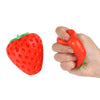 Anboor Strawberry Squishies Toy Simulation Strawberry Stress Balls Fruit Sensory Toys For Anxiety Relief