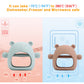 Bear Mitten Baby Teether, Anti-Drop Teething Toy For Babies 3+ Months, Silicone Teether For Baby Teething Relief, Infant Toy For Sucking Needs, Bpa Free(Blue)