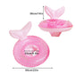 Baby Swimming Float,Inflatable Baby Swim Ring With Seat For Infant/Toddler 6-48 Months,Children Waist Float Ring(Pink)