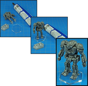 Litko Clear Round Miniature Bases | 1.5Mm Thick | Circular Figure Stands For Wargaming Boardgaming And Collectible Figures (25 C
