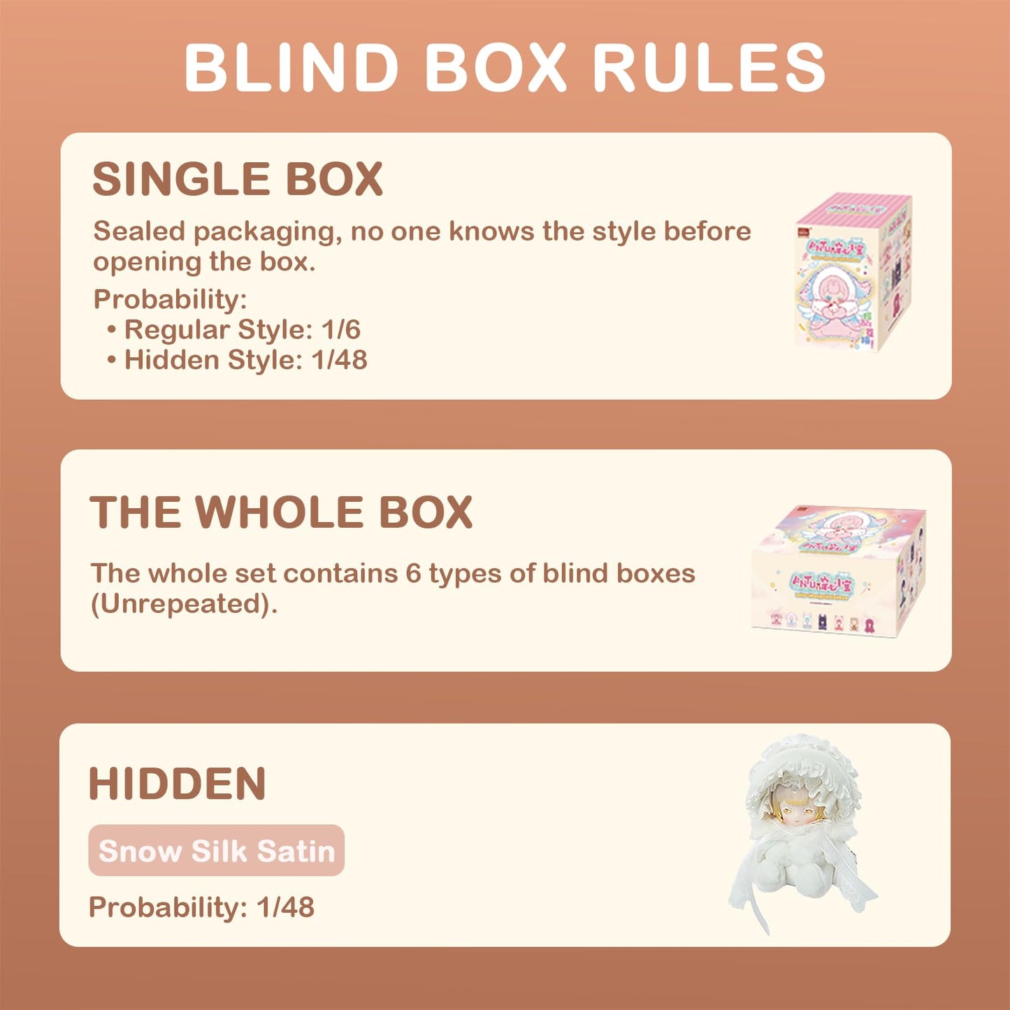 Antu Cute Petite Series Plush Blind Box 1PC (1 of 7 Possible Styles) Cute Figures Collectible Toys Birthday Gifts