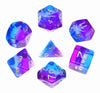Polyhedral DND Dice Set RPG Rainbow Dice for Dungeons and Dragons(D&D) Role Playing Game,MTG,Pathfinder,Table Game,Math Games Di