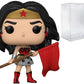 POP DC Heroes: Wonder Woman 80th Anniversary - Red Son Wonder Woman Funko Vinyl Figure (Bundled with Compatible Box Protector Case)