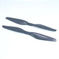 KingVal Replacement 2 Pairs Carbon Fiber 1555 Three-Hole Propeller Prop CW/CCW Compatible with RC Quadcopter Drone RC Aircraft