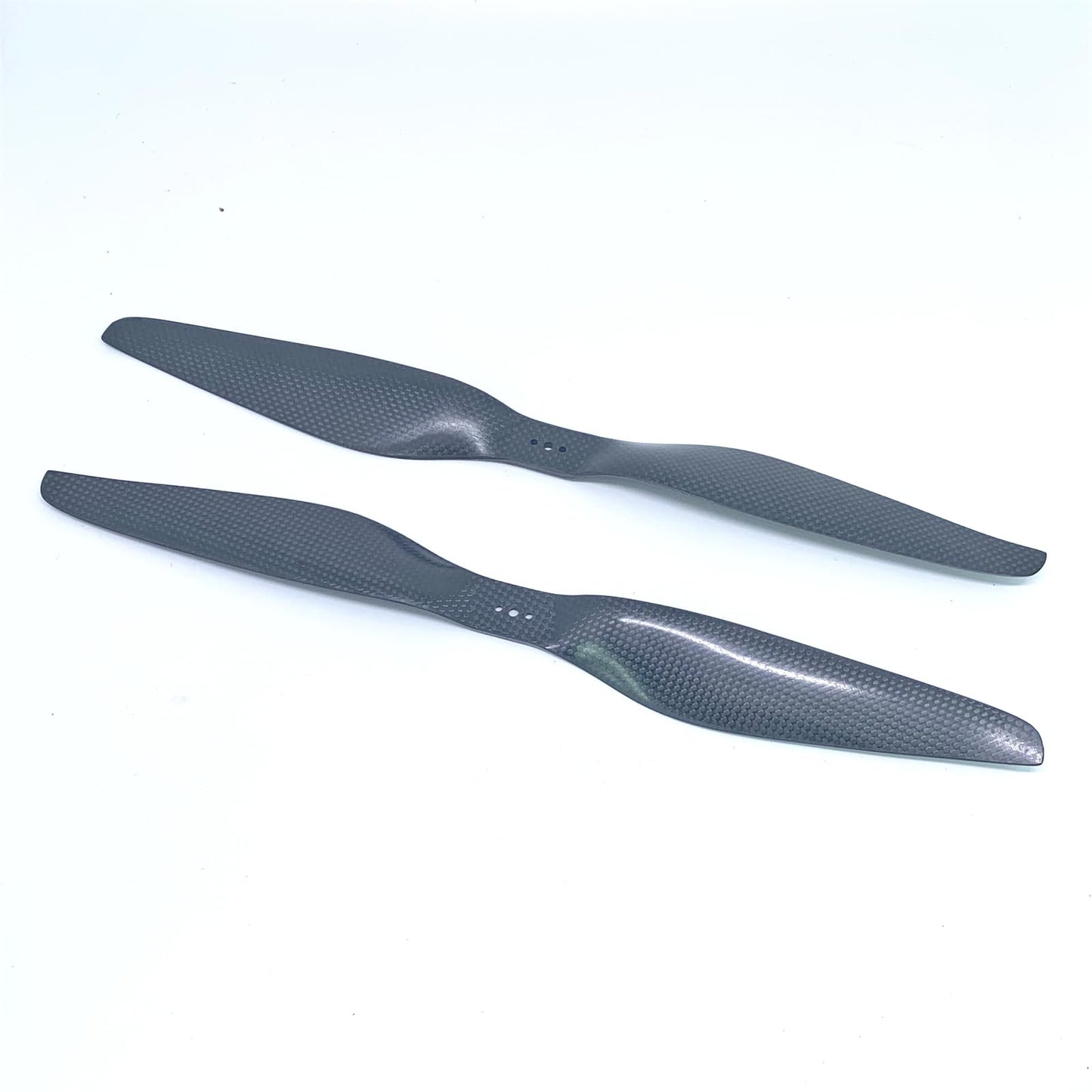 KingVal Replacement 2 Pairs Carbon Fiber 1555 Three-Hole Propeller Prop CW/CCW Compatible with RC Quadcopter Drone RC Aircraft