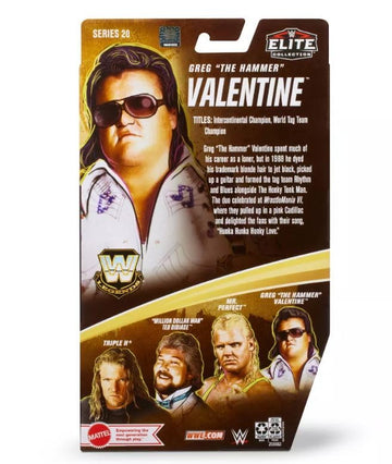 Wwe Wrestling Elite Collection Legends Series 20 Greg 'The Hammer' Valentine Action Figure