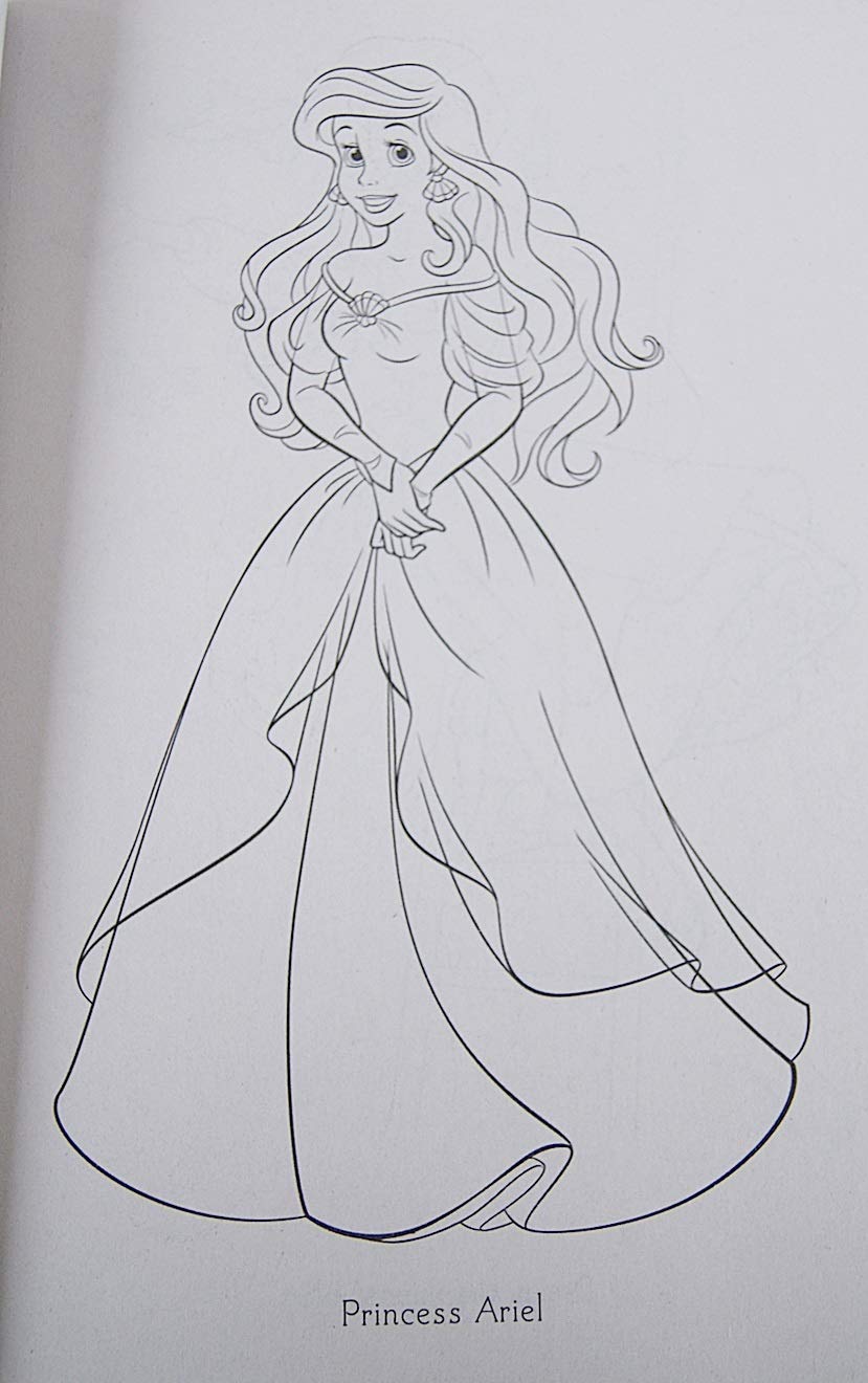 Princess Coloring And Activity Book - 64 Pages