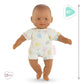 Corolle Mini Calin Bunnies Baby Doll - Small 8'' Soft Body With Brown Eyes And Bunny Pattern Outfit, Vanilla-Scented, Easy To Ho