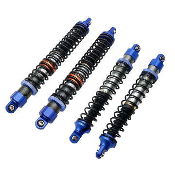 FLMLF Aluminum Front and Rear Oil Shocks Kit Blue Shocks Oil Filled For 1/5 Rc car Hpi Baja 5B SS 5T 5SC RC Car Parts