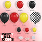 Race Car Balloon Arch Garland Kit, Red Yellow Black Balloon Arch Kit, Race Car Balloons Race Car Theme Party Decorations, Red Ye