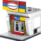 Brick Loot Exclusive Mini City Brickmart Brick Toy Store - Custom Designed Model - Compatible With Lego And Other Major Brick Brands