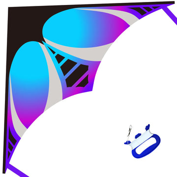 Honbo Delta Kites For Kids & Adults,Beginner Kite Easy To Fly,Large Kites For Adults, Colorful Kite For Children Ages 4-8,