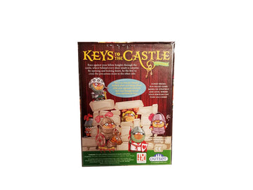 Outset Media Keys to The Castle Game - 54 Cards & 40 Tiles for Ages 8+ - Build & Race to the Finish Line - Model 19370