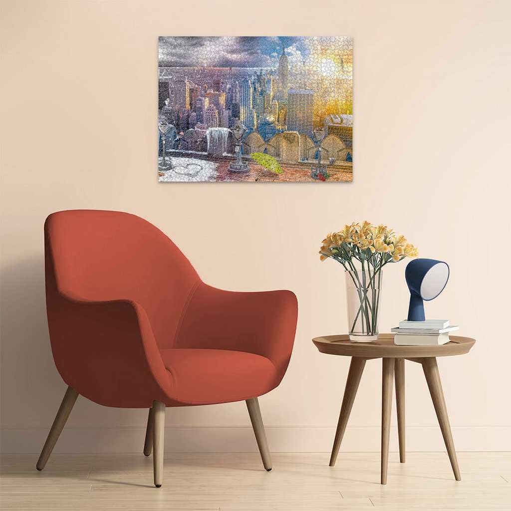 Ravensburger Seasons Of New York 1500 Piece Jigsaw Puzzle For Adults - 12000698 - Handcrafted Tooling, Made In Germany, Every Piece Fits Together Perfectly