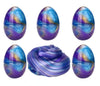 Anditoy 5 Pack Slime Eggs Stress Relief Toys Easter Eggs For Kids Boys Girls Easter Basket Stuffers Gifts Party Favors (Blue+Purple+Gold)