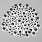 Msgh Msgh100Pcs Moving Eyes 6 Sizes Art Craft Kit Craft Material Craft Kit Wiggle Eyes Doll Eyes Art Craft Eyes Googly Eyes Hobb