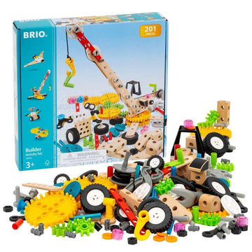 Brio Builder - 34604 Builder Activity Set | Educational Roleplay & Construction Toy For Kids Aged 3 Years Up