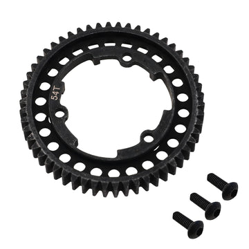 Vgoohobby Steel 54T Spur Gear 1 Mod M1 Main Gear Compatible with Traxxas 1/5 X-Maxx 6S 8S 1/10 Maxx 4S 1/10 New E-Revo 2.0 VXL 1