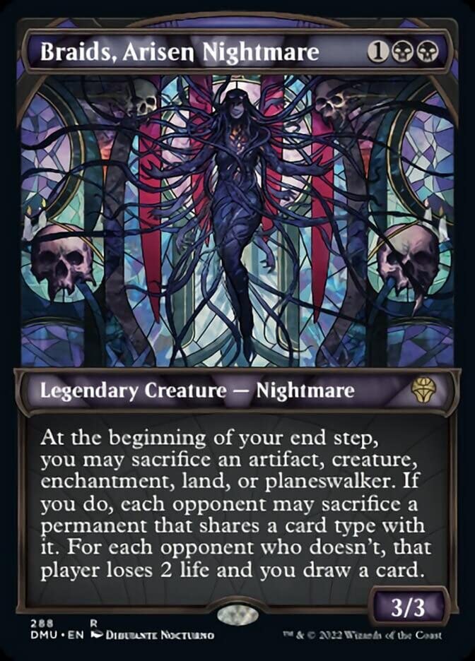 Magic: The Gathering - Braids, Arisen Nightmare (288) - Showcase - Dominaria United