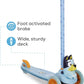 Voyager Bluey 3D Kick Scooter for Kids, 3-Wheel Light Up, Anti-Slip Deck, Lean to Steer, 75 LB Limit, Ages 3+