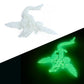Keridazply 3D Printed Dragon With Wings Flying Dragon 4Pcs,9 Inch Articulated Winged Dagon For 3D Printed Gift, Desk Pet Decor,F