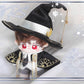 Niannyyhouse 10Cm 20Cm Plush Doll Clothes Hat Shawl Vest Shirt Pants Tie Shoes Magic Suit Doll Accessories Dress Up (Black, 10Cm