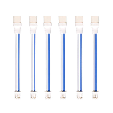 BETAFPV 6pcs BT2.0-PH2.0 Adapter Cable 22AWG for BT2.0 300mAh 1S Battery with 1.0mm Banana Connector Meteor65 1S Brushless Whoop