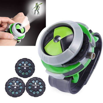 Grostmend Ben 10 Watch Toys Ben 10 Omnitrix Watch For Kids Ben Ten Ultimate Alien Projector Watch Games Action Figure Birthday G