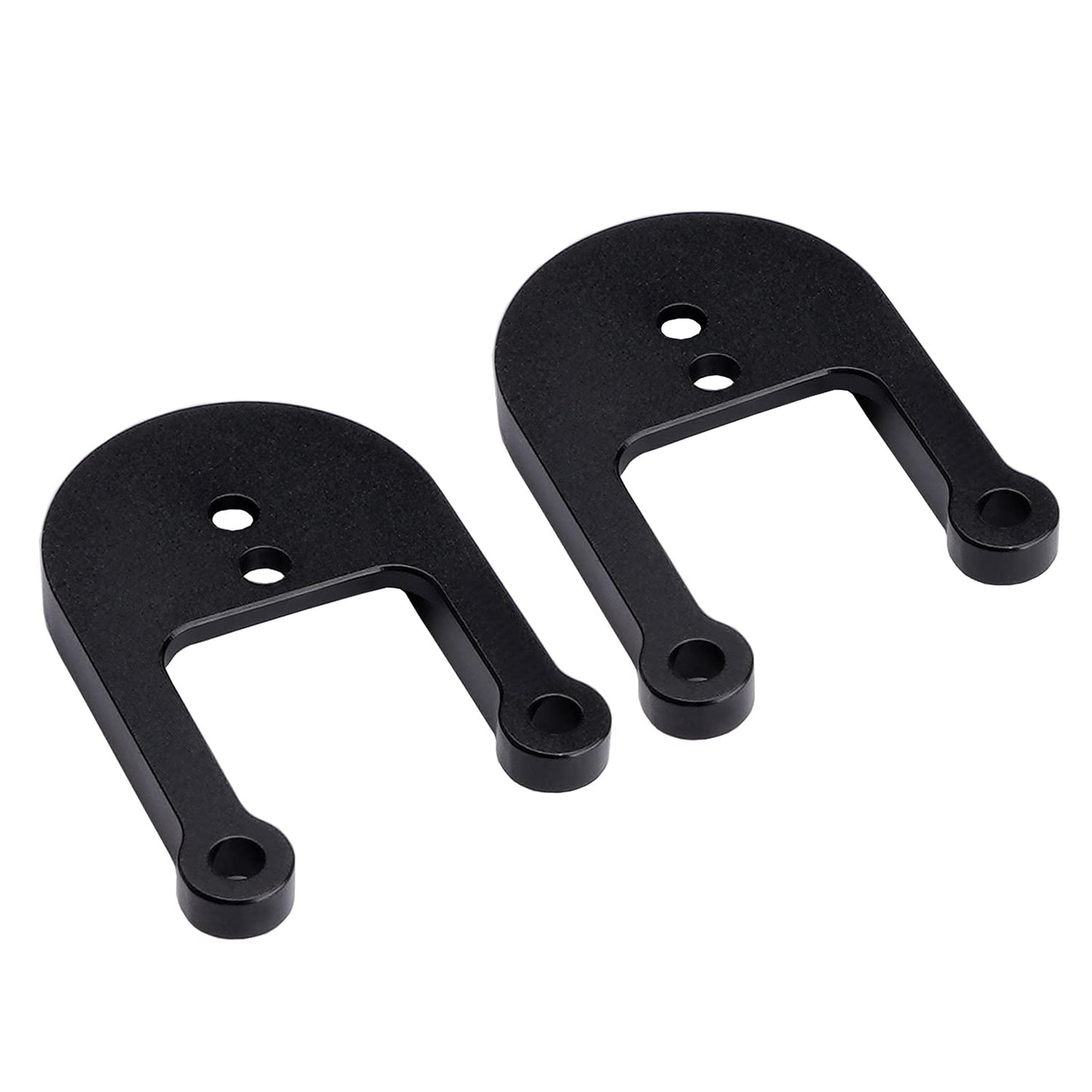 2Pcs Aluminum Front/Rear Shock Tower Hoops Bracket Mount For 1/10 Rc Car Rc4Wd Gelande Ii Chassis (Rear Shock Hoops)