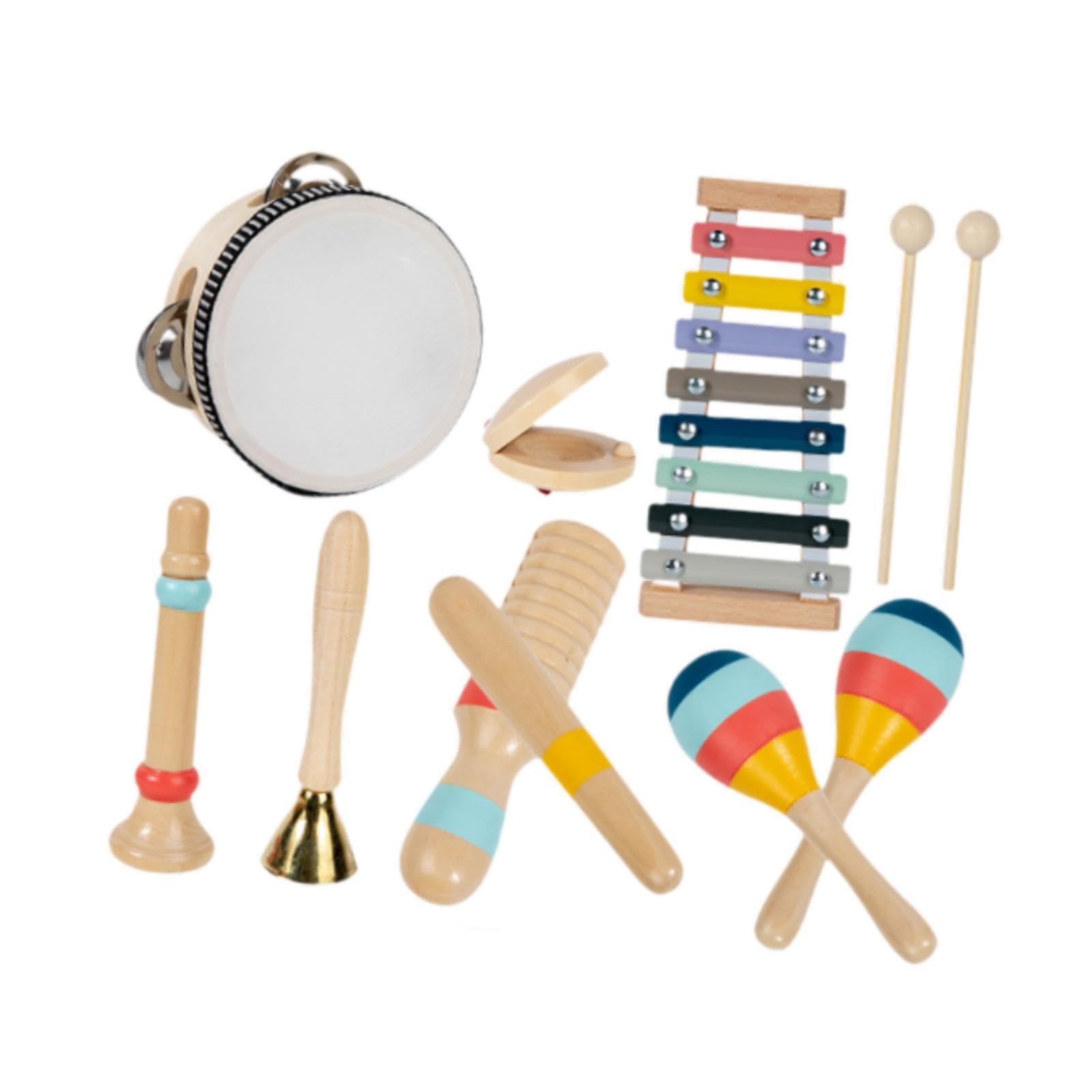 Club Bollywood8Pcs Xylophone Maracas Percussion Toy Set For Birthday Gift Children Age 24|Toys & Hobbies|Educational|Music & Ar