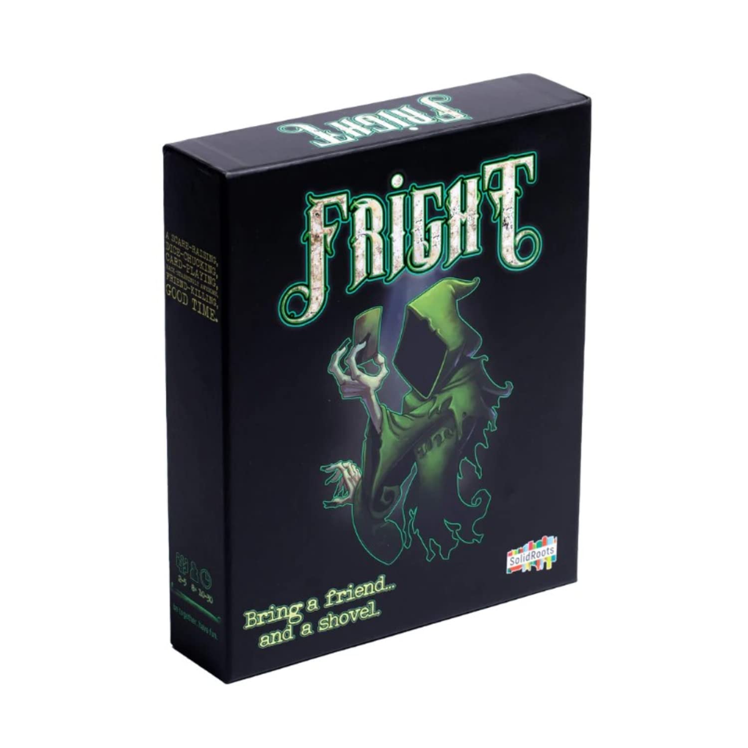 SolidRoots Fright - Bring a Friend and a Shovel. |Strategy Board Game | Great for Family Game Night | 2-5 Players | Ages 8 to mature-themed | Best Halloween Game