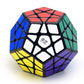 Cuberspeed Pentagonal Dodecahedron 12 Sided Megaminx Cube 3X3 Megaminx Speed Cube Puzzle Toy Qiheng Black Megaminx Speed Cube