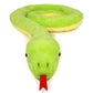 Ice King Bear Cute Green Snake Stuffed Animal Plush Toy (Lying)