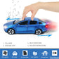 Model X Diecast Toy, 1:32 Scale Zinc Alloy Model X Car Pull Back Vehicles Door Opening With Light, Mini Collectible Model X90 Ca