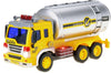 PowerTRC Oil Truck Toy - Friction Powered with Light & Sound, Set of 1, #1 Gas Truck, Perfect Gift for Boys & Girls