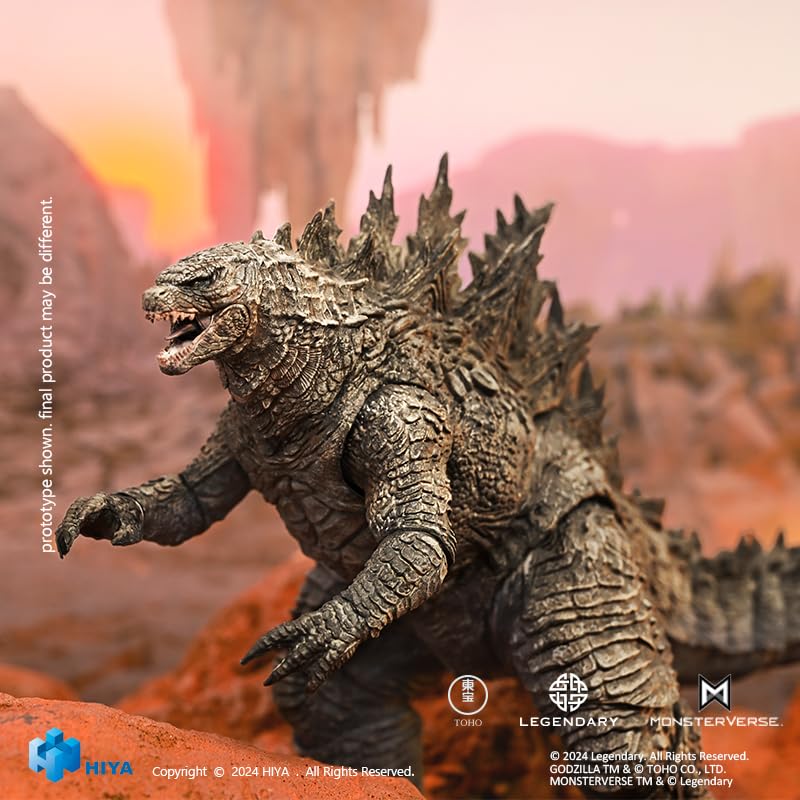 Hiya Toys Godzilla x Kong: The New Empire - Godzilla Re-Evolved Exquisite Series Previews limited availability Action Figure