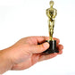 Rhode Island Novelty 6 inch Plastic Gold Movie Award Statue, One Per Order