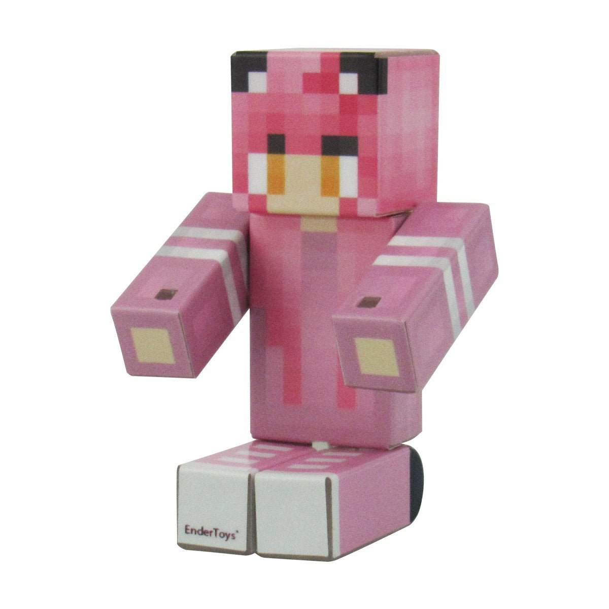 EnderToys Kawaii Girl Action Figure - 4 Inch Gray Plastic Collectible Model B075VC5GJM