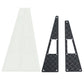 AXSPEED 1 Set Stainless Steel Anti-Skid Plate Engine Hood Cover Set with Intake Grille for 1:18 TRX4-M TRX4M Defender