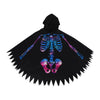 LOOM TREE Costumes Skull Cape Witch Cloak Props Role Play Robe Devil Costume Kids