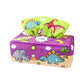Ilsmysutra Tissue Box Baby Toy Montessori Play Sensory Toy For Infants Toddler Newborns Dinosaur|Toys For Baby|Developmental Bab