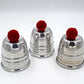 BrilliantMagic Magic Cups and Balls-Professional Performance Grade Polished Aluminum Cups and Knitted Balls Included