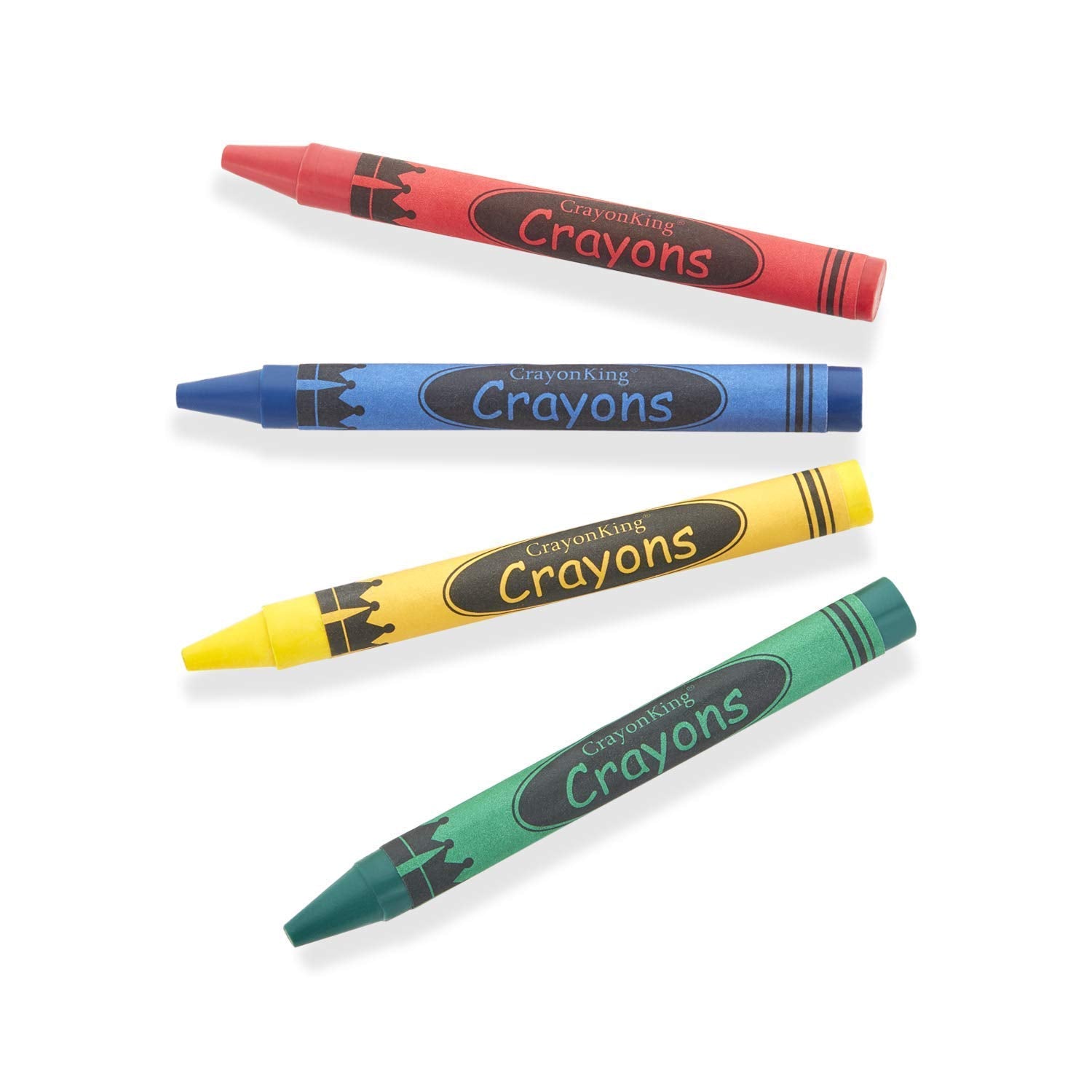 CrayonKing 3,000 Bulk Crayons (3,000 Individual Crayons in 4 Colors: Red, Blue, Yellow, Green) Restaurants, Party Favors, Birthd