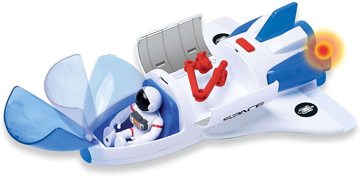Galaxy Mission Space Shuttle Adventure, Interactive Astronaut Play Set with Lights & Sounds