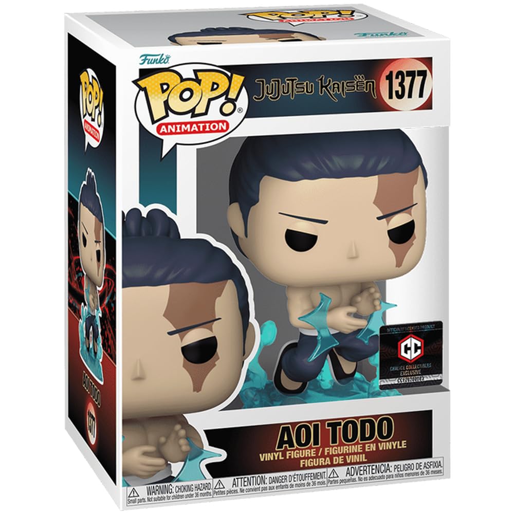 Funko Pop! Animation: Jujutsu Kaisen - Aoi Todo Special Edition Multicolor Exclusive Vinyl Figure #1377 - Common Only -Like New