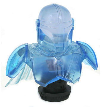 Diamond Select Toys San Diego Comic-Con 2021 Exclusive Star Wars: The Mandalorian (Light Up Feature Version) Legends In 3-Dimens
