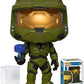 Funko Pop! Games: Halo - Master Chief With Cortana Vinyl Figure (Bundled With Compatible Box Protector Case), Multicolored, 3.75 Inches