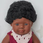 Miniland 15'' Anatomically Correct Baby Doll, African-American Boy
