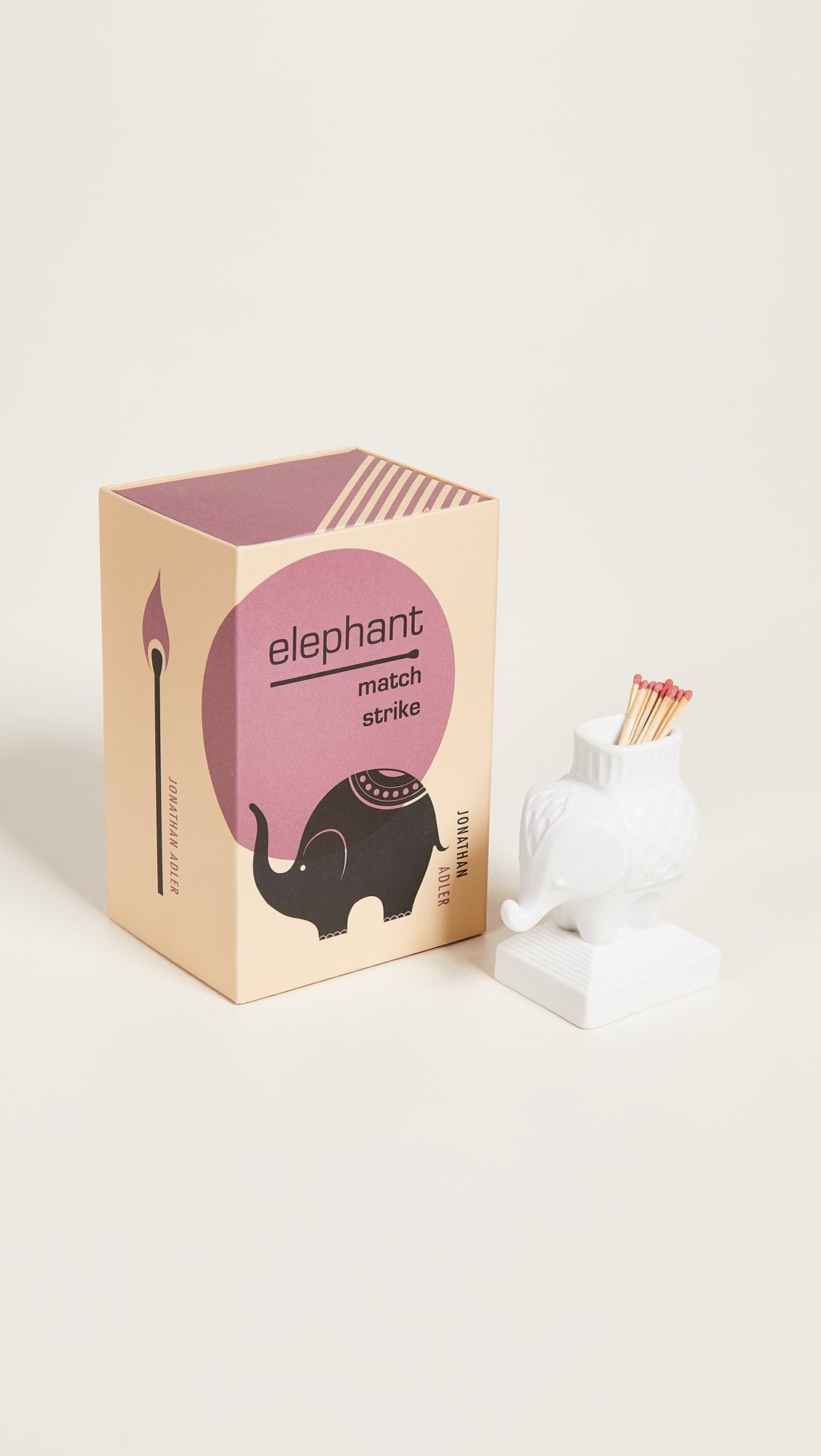 Jonathan Adler, White Elephant Match Strike